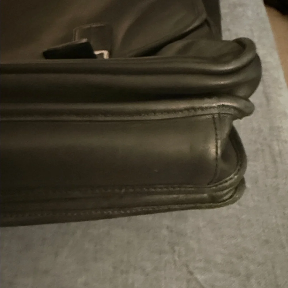 Authentic Coach Thompson Executive Leather Laptop Bag Briefcase Attache - F06455